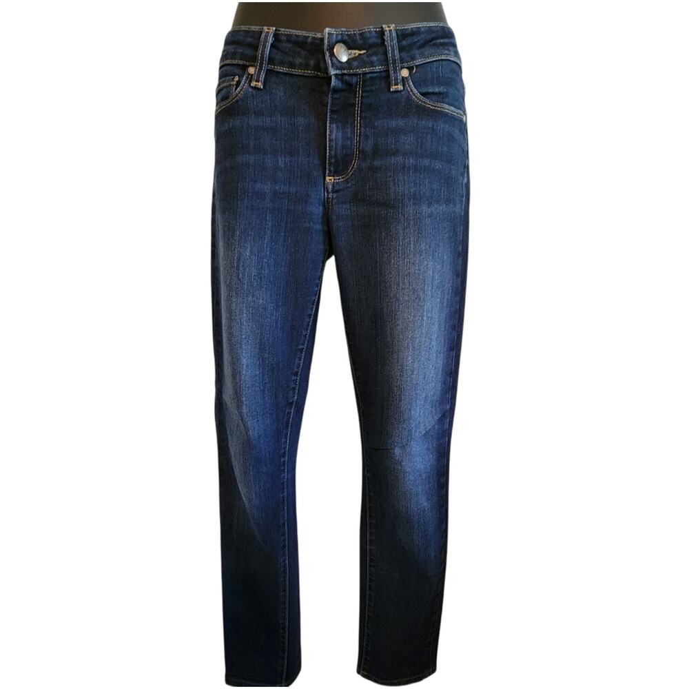 Paige Skyline Jeans dark wash distressed size 27